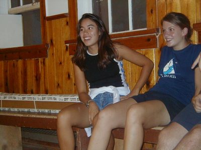 Jordan and Liza at the dance competition.